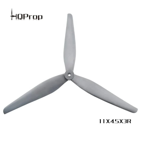 Hot Sale HQ MacroQuad Prop 11X4.5X3R(CW) Black-Glass Fiber Reinforced Nylon 11 Inch for RC FPV Racing Freestyle Drones DIY Parts